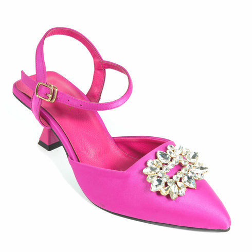 Women Formal Court Shoes - 62555S (Pink)